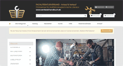 Desktop Screenshot of fachliteraturversand.de